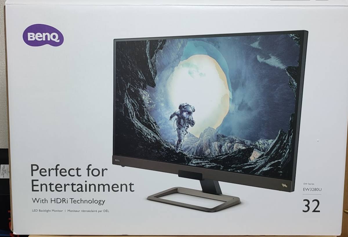 BenQ EW3280U 4K 32インチ PCモニター 中古美品 - タブレット