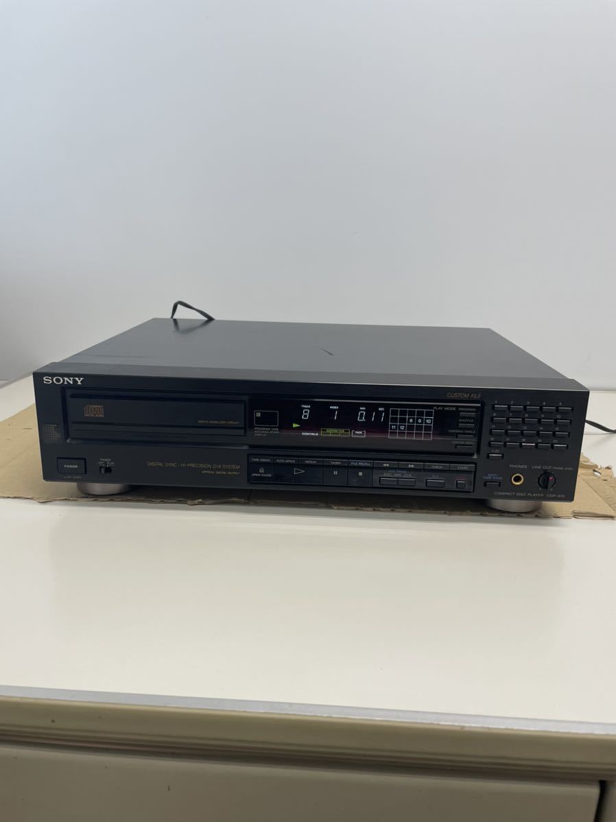 今ならほぼ即納！ SONY ソニー ＣＤプレーヤー CDP-970 CDプレイヤー