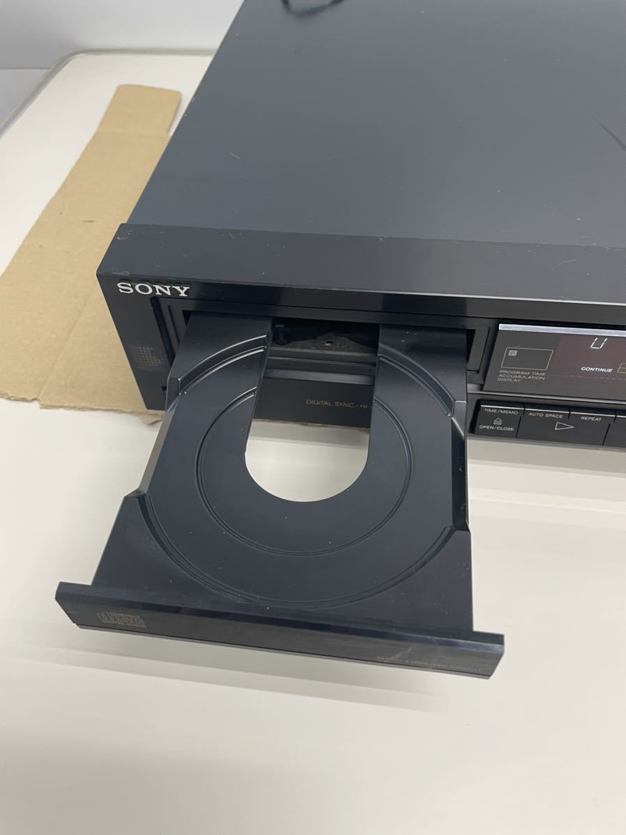 予約受付中】 SONY ソニー CDプレーヤー CDP-970 CDプレイヤー 中古