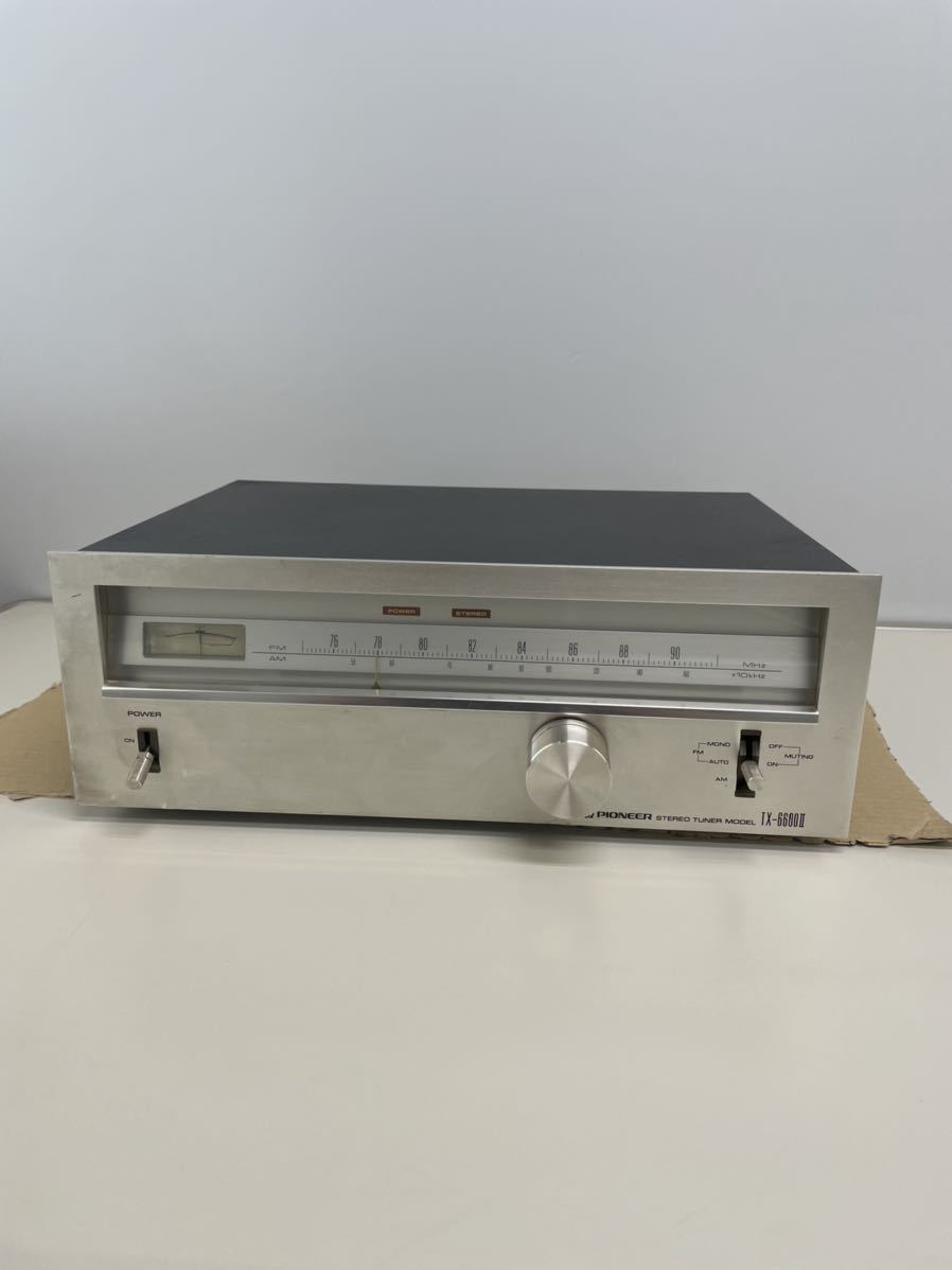 Pioneer パイオニア TX-6600II AM/FMステレオチューナー 中古 FM/AM受信確認済み_画像2