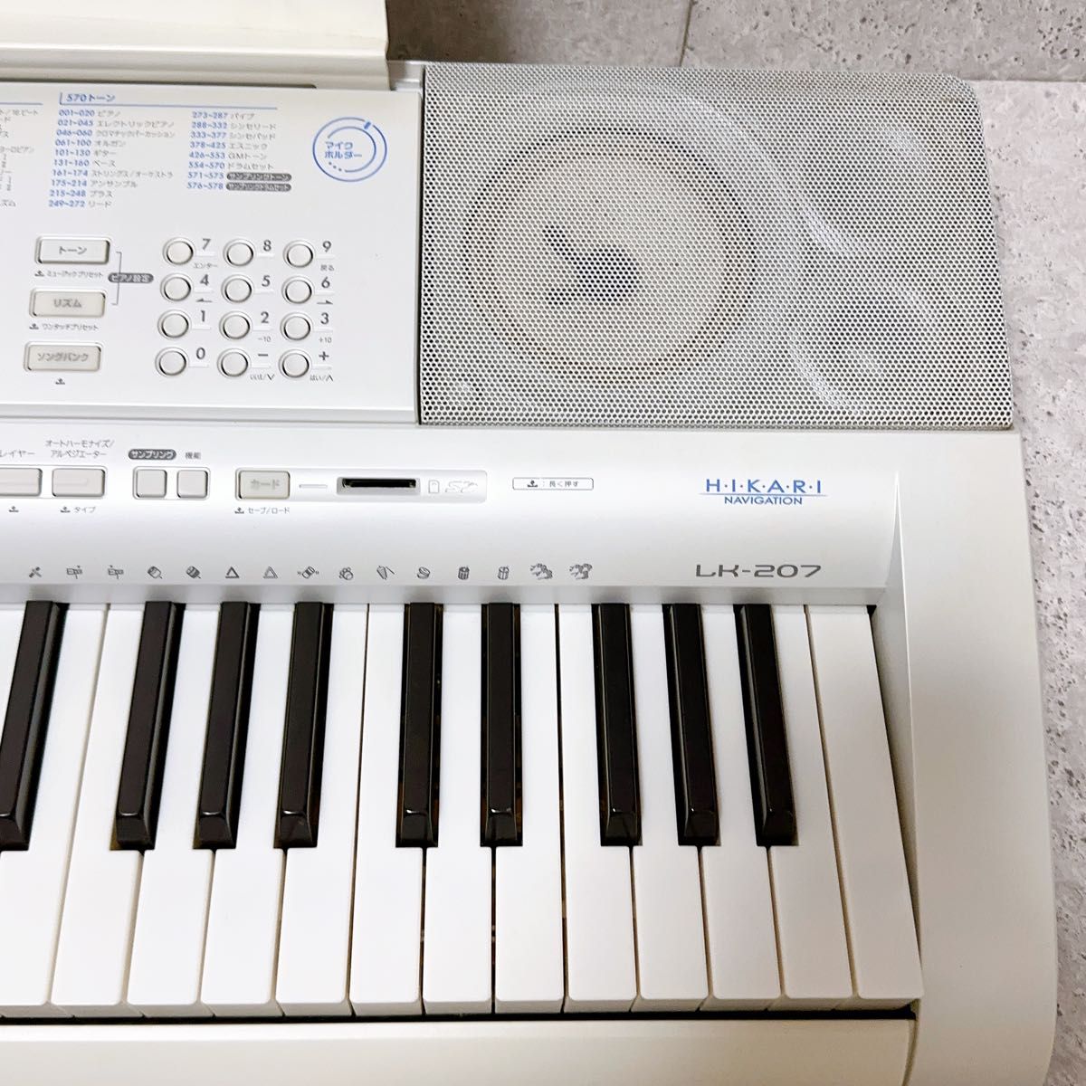 良品】CASIO LK-207 光ナビゲーションキーボード ピアノ初心者 良品】CASIO LK-207 光ナビゲーションキーボード ピアノ初心者