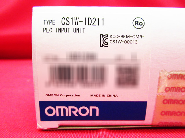 未開封品 OMRON オムロン （立石電機） CS1W-ID211 シーケンサー PLC 入力ユニット 管理5B0804EH-A1_画像2