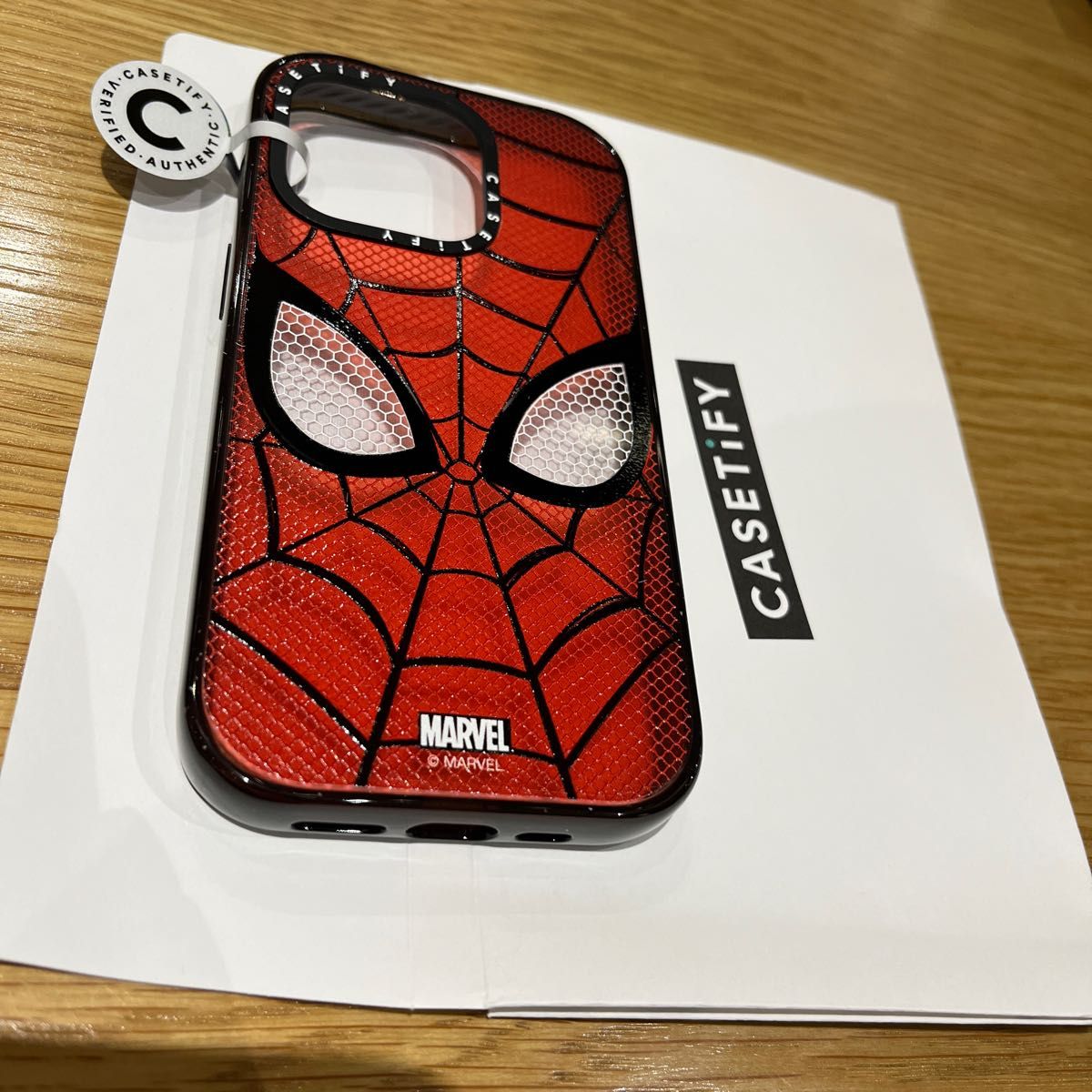 残り一つ】ケースティファイ マーベル スパイダーマン MagSafe対応+