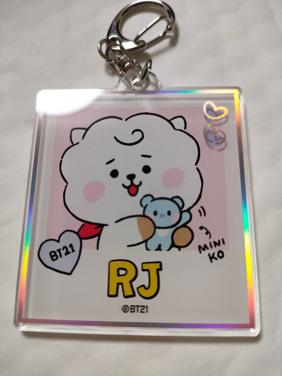 BT21トレーディングアクリルキーホルダーRJ