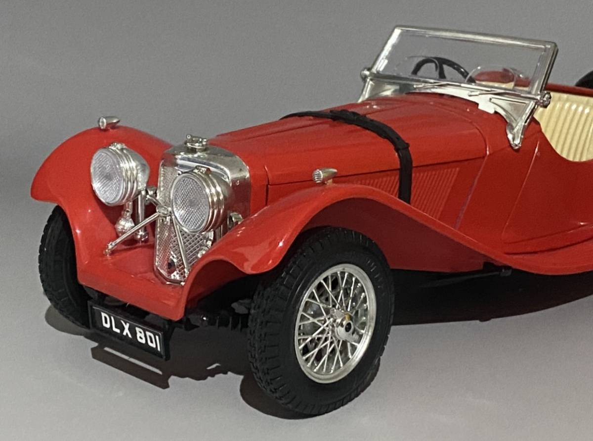 Bburago 1/18 Jaguar SS 100 1937 Red ◆ Diamond Collection ◆ ブラーゴ ジャガー SS 100 1937 レッド 3006_画像6