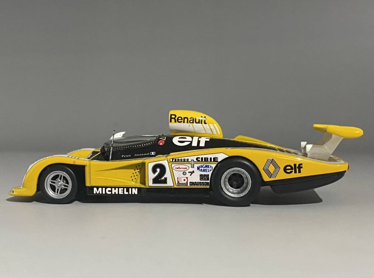 1/43 Renault Alpine A442B Winner Le Mans 1978 #2 ◆ D.Pironi J.P.Jaussaud ◆ アシェット 模型のみ スパーク_画像5