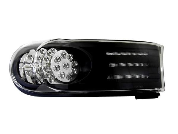 トヨタ FJクルーザー 07y- ブラック フロント パークシグナル ライト 左右セット LED ウインカー コーナーランプ 送料無料の画像2
