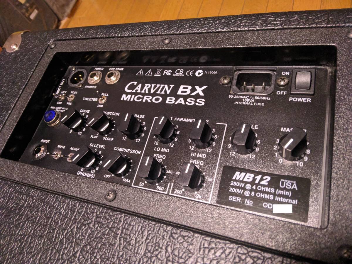 Yahoo!オークション - CARVIN MB12 ベースアンプ 中古品 軽量 大 Yahoo!オークション - CARVIN MB12 ベースアンプ 中古品 軽量 大
