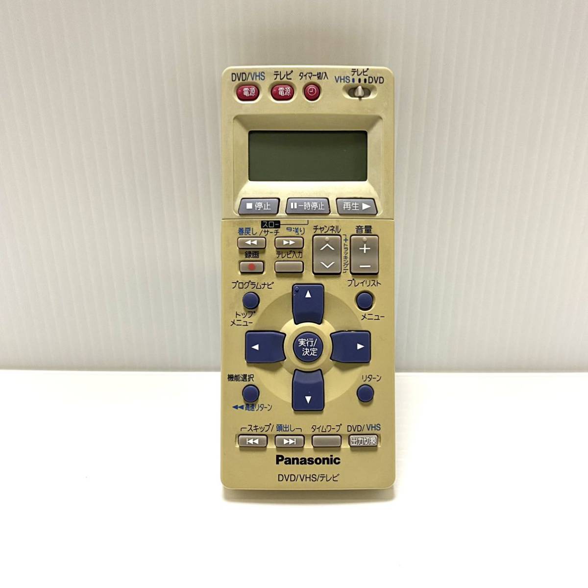 Panasonic リモコン EUR7906KC0 DVD/VHS/テレビ対応 迅速発送_画像2