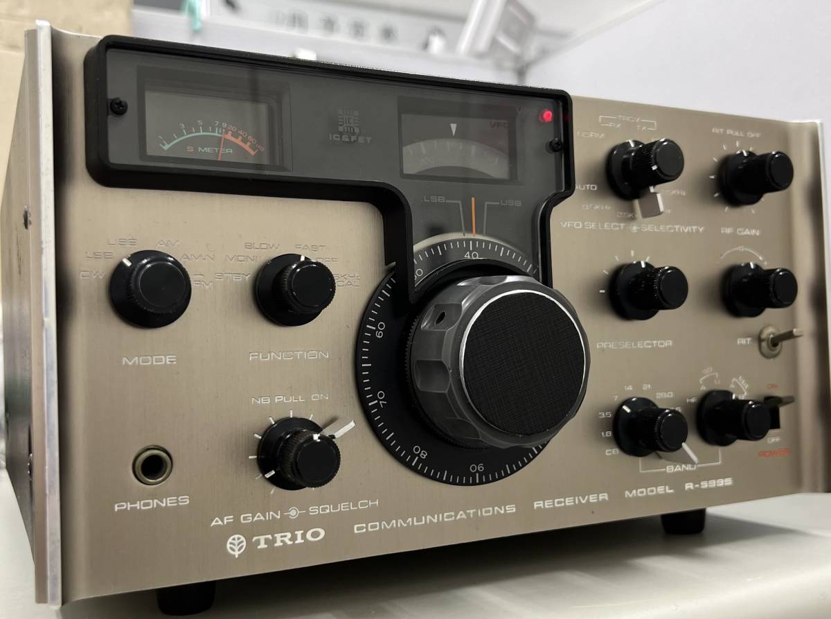 Yahoo!オークション - 美品 整備品 トリオ R-599S 受信機 点検 Yahoo!オークション - 美品 整備品 トリオ R-599S 受信機 点検