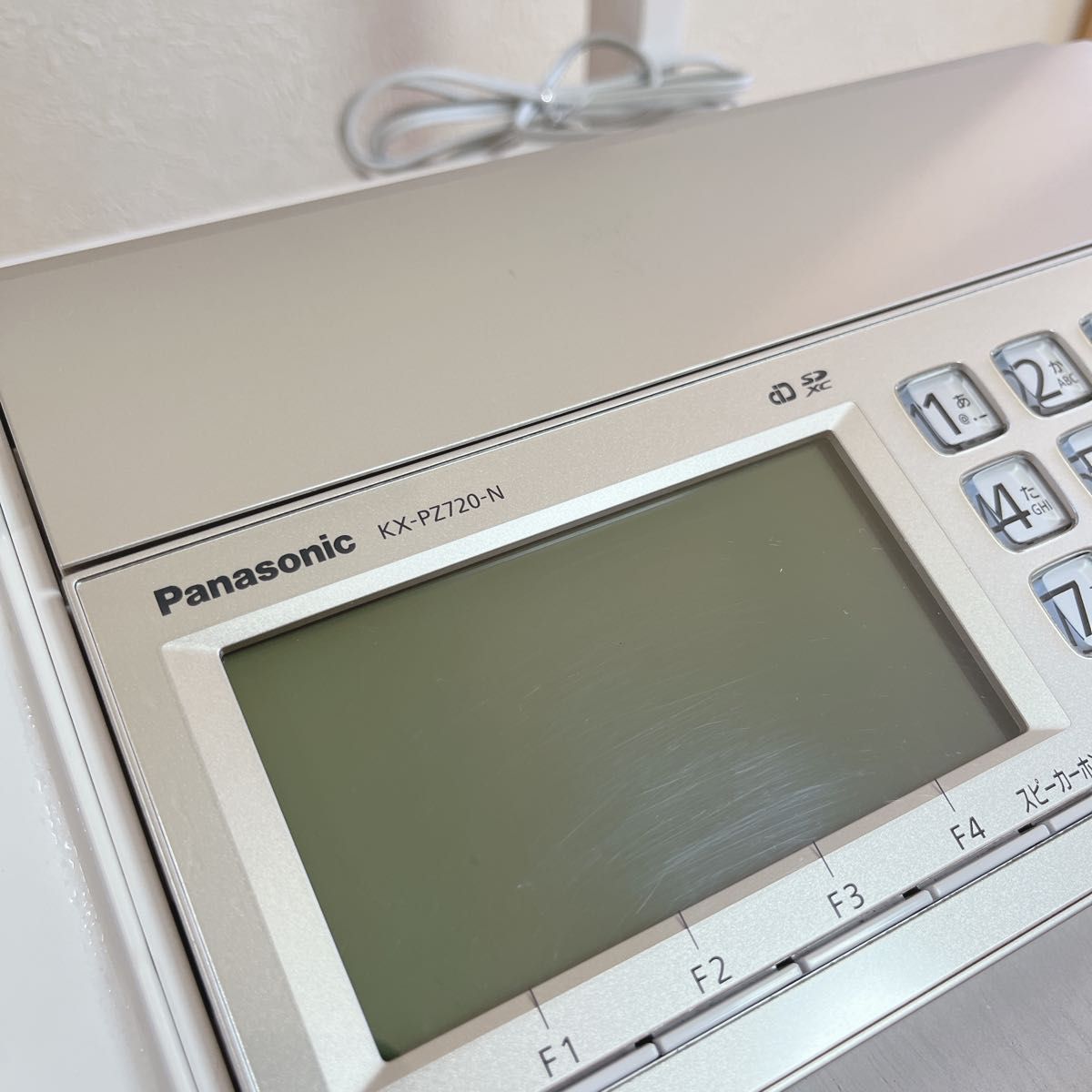 子機 インクリボン付き パナソニック Panasonic KX-PZ720 FAX 子機 インクリボン付き パナソニック Panasonic KX-PZ720 FAX
