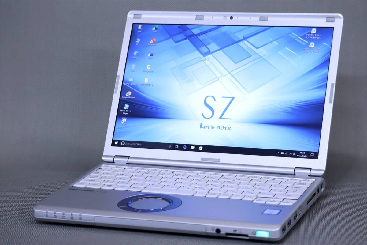 即配】累積1110時間!Office2021搭載!超軽量849g! Let's note CF-SZ6