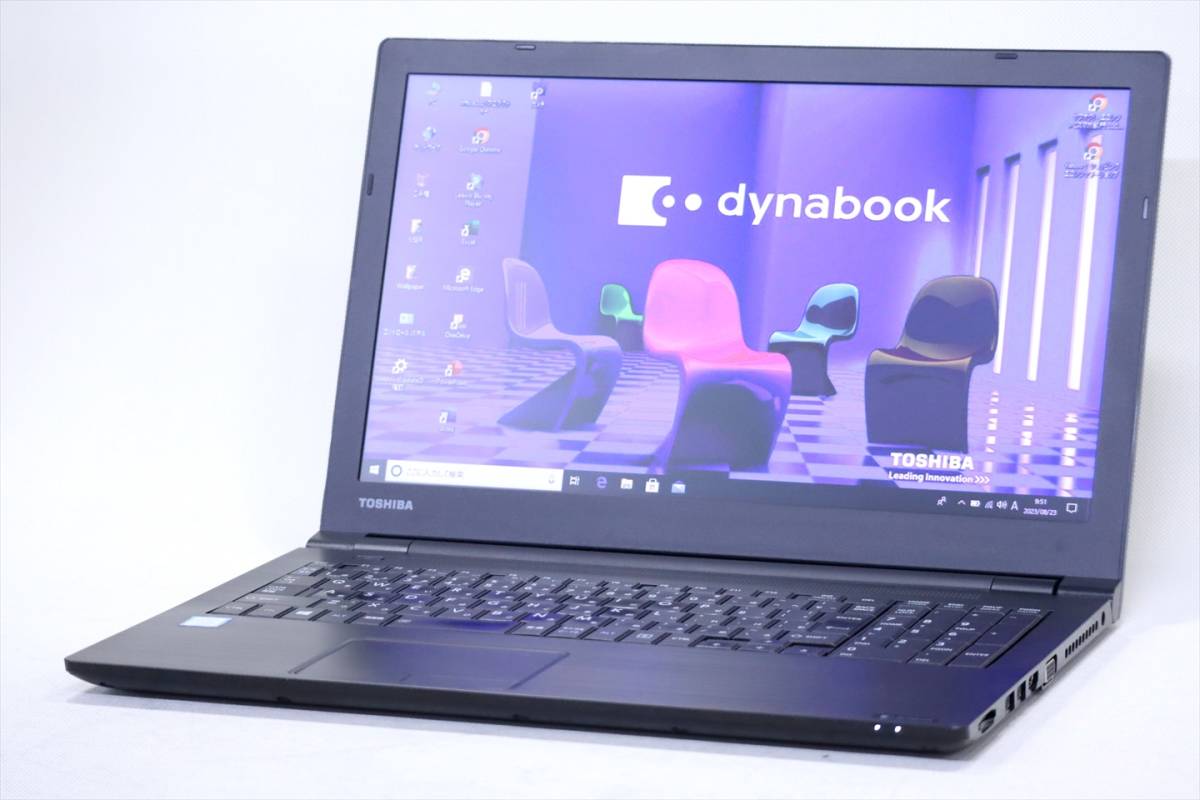 即配】Office2021+第8世代Core i5搭載快速PC！dynabook B65/J i5-8250U