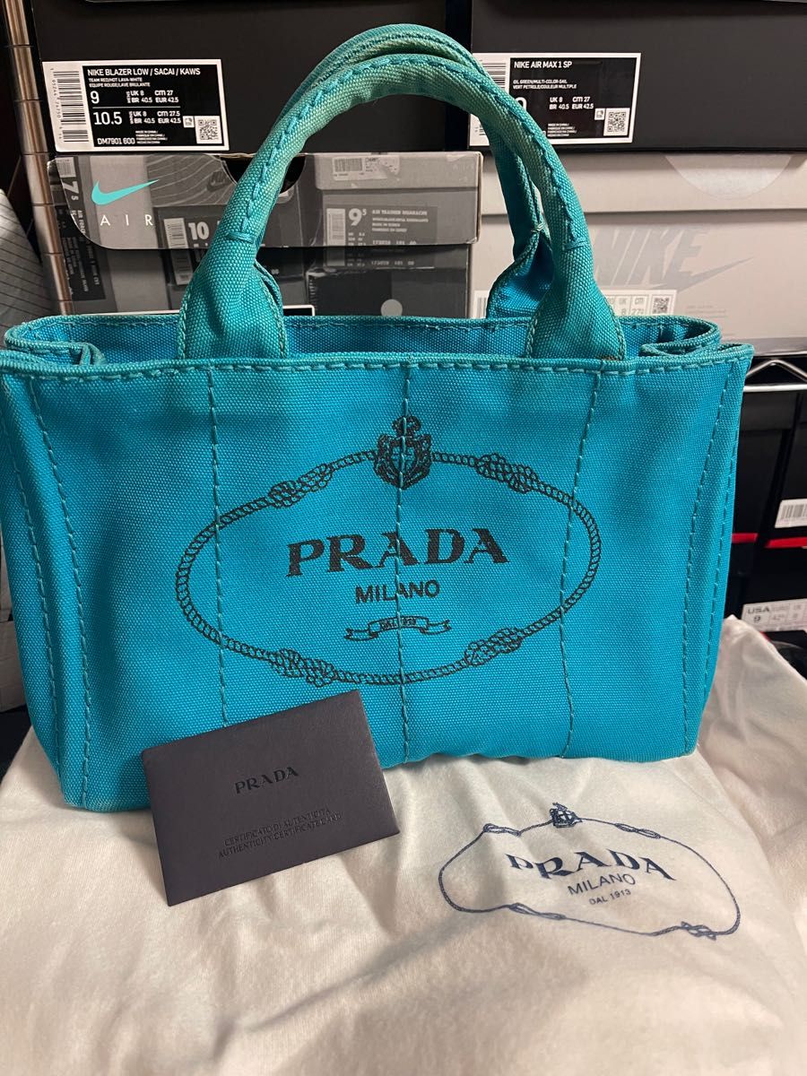 本日のみ価格 PRADA バッグ カナパ プラダカナパトート Sサイズ｜Yahoo