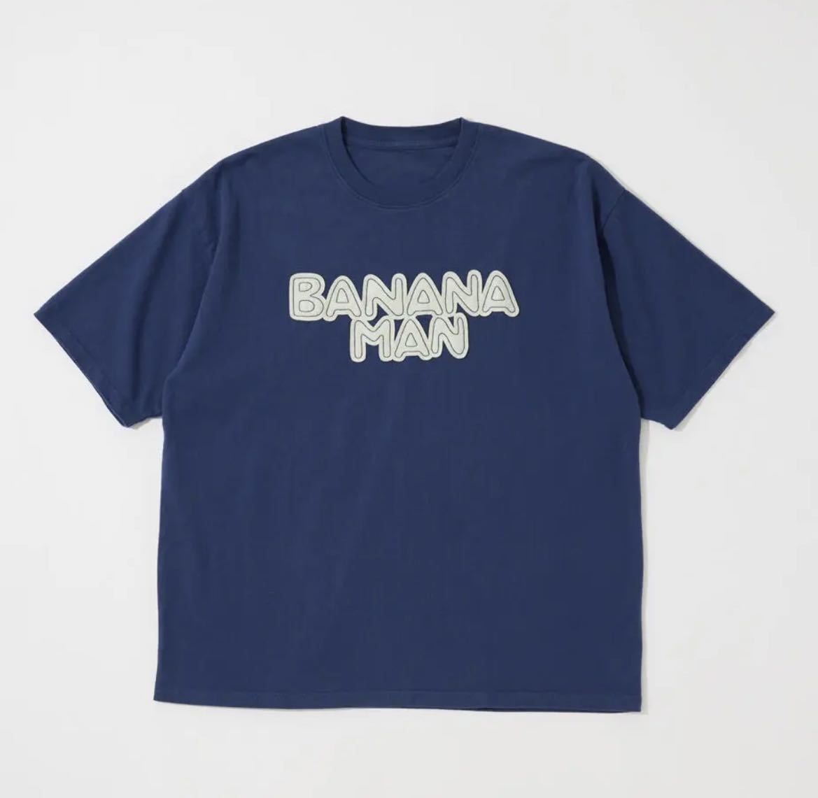 注目の 残り一点　今だけ価格　新品 TEE（NVY） Tシャツ　BANANAMAN バナナマン　2023 Lサイズ