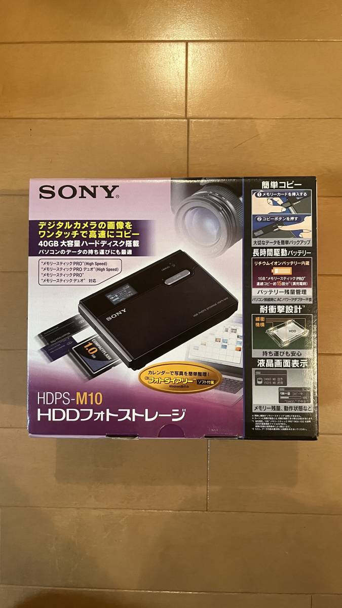 SONY ソニー HDPS-M10 ハードディスク フォトストレージ　40GB　HDD