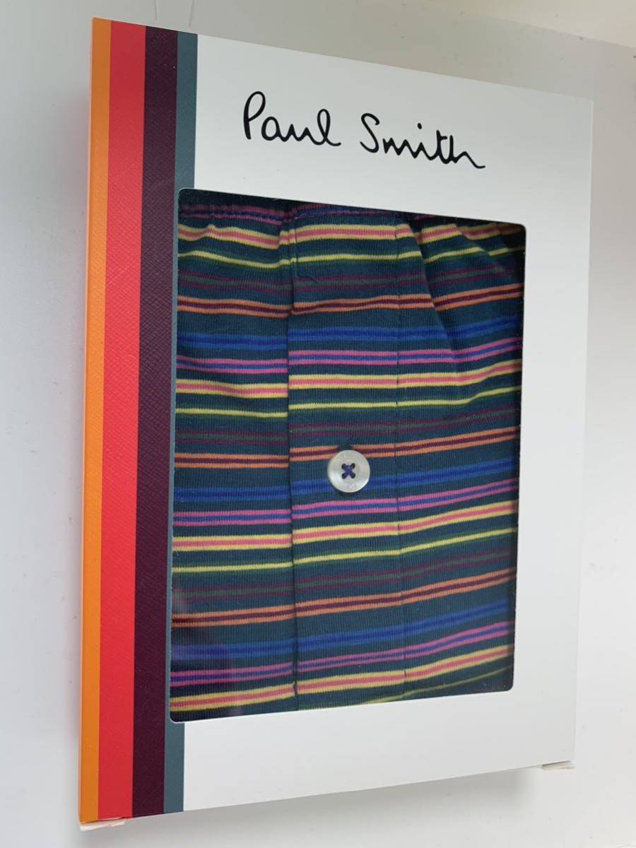 ポールスミス Paul Smith ボクサーパンツ ニットトランクス ボーダー Mサイズ 新品未使用品