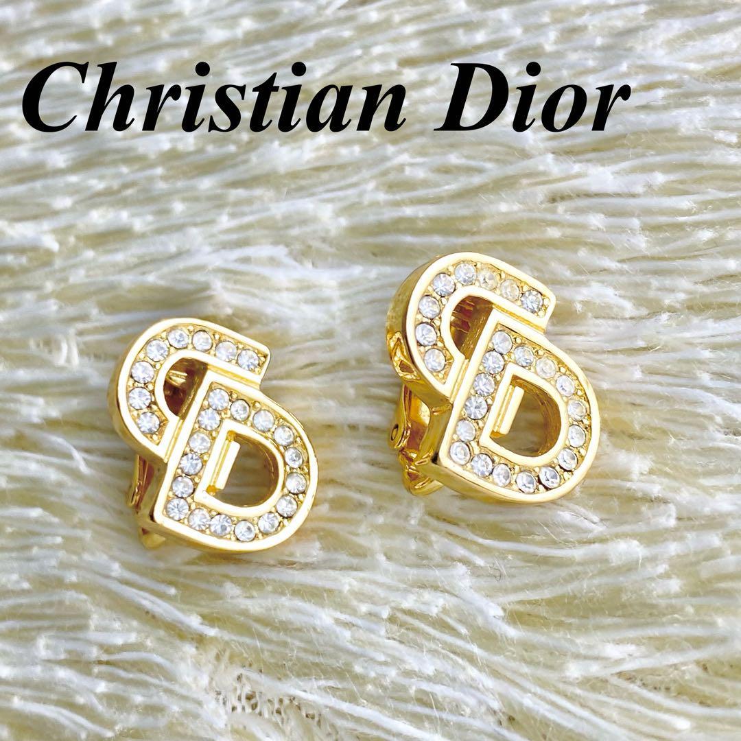 大切な クリスチャンディオール Dior Christian イヤリング ゴールド