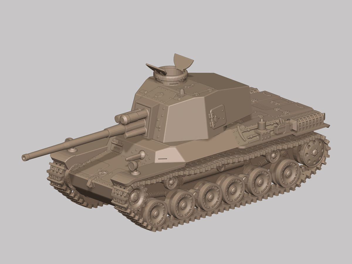 1/144 resin kit not yet constructed not yet painting WWⅡ Japan land army three type middle tank sea bream B Hatchback open World Tank Museum [ including in a package possibility ]230728