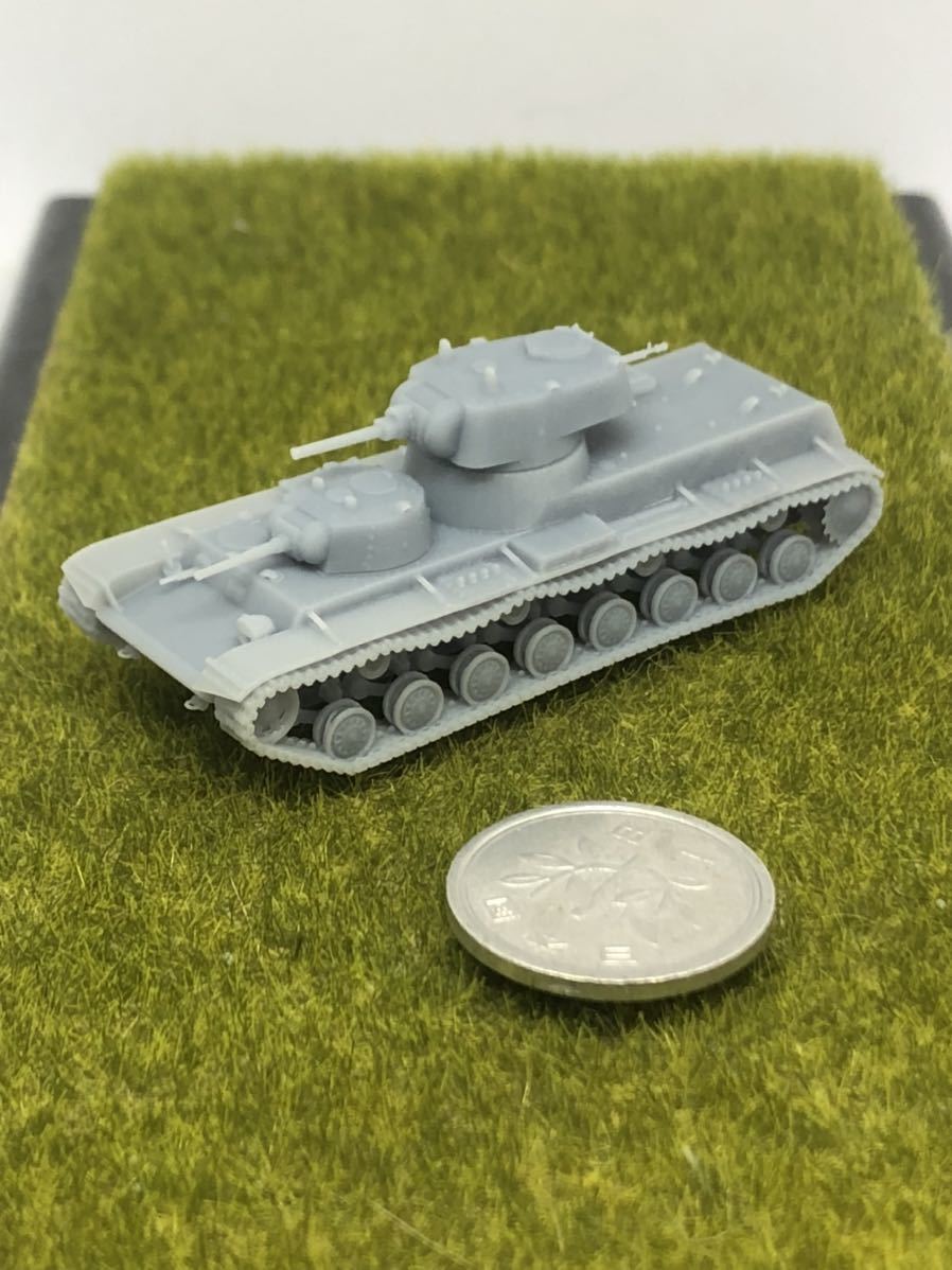 1/144 resin kit not yet painting WWⅡso ream army KV series T-100 -ply tank many .. tank World Tank Museum [ including in a package possibility ]