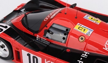 TSM TOPSPEED 1/18 Porsche 962 CK6 Kremer Racing Kenwood Le Mans'90 #10 24th 高橋国光 / V.D.Merwe / 岡田秀樹_画像6