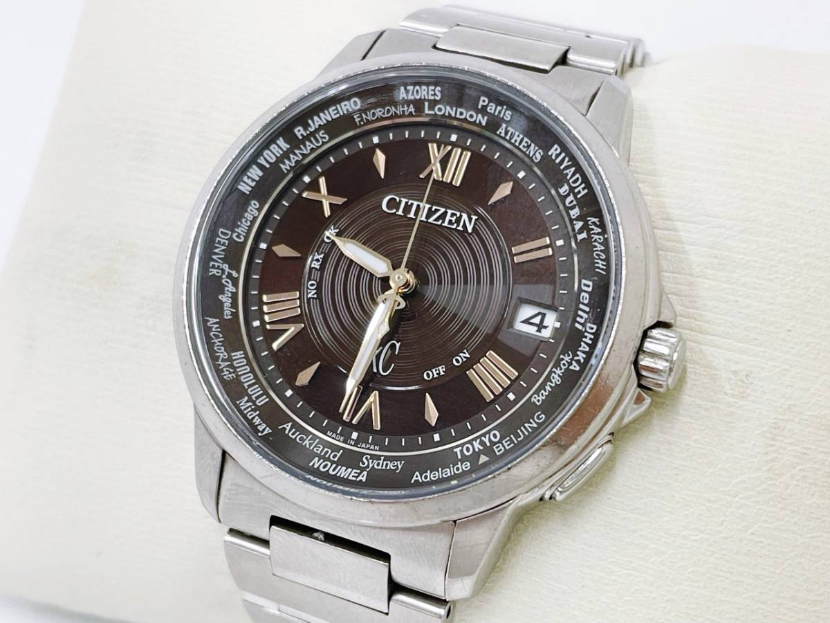 シチズン CITIZEN 電波時計 TO18335 ソーラー時計 エコドライブ XCクロスシー メンズ腕時計 腕時計 ウォッチ メンズ レディースの画像5