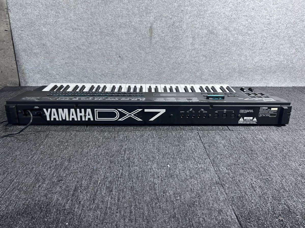 ◎【売り切り】YAMAHA ヤマハ デジタルシンセサイザー 電子キーボード DX7Ss ※通電確認済み_画像8