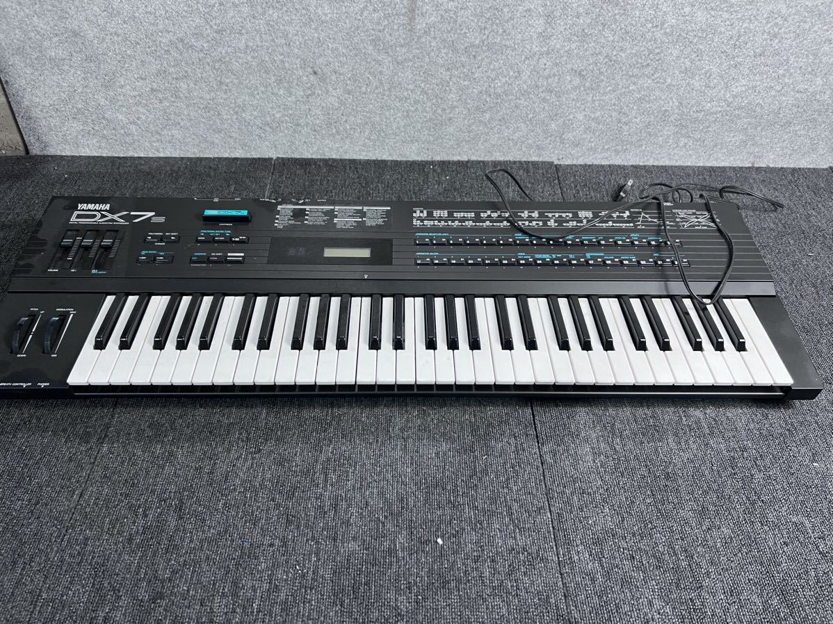 ◎【売り切り】YAMAHA ヤマハ デジタルシンセサイザー 電子キーボード DX7Ss ※通電確認済み_画像1