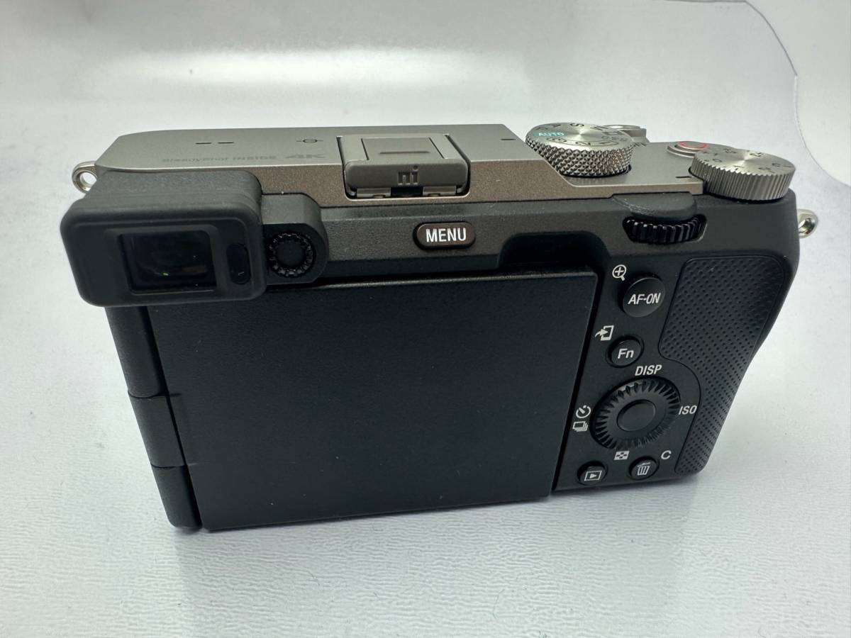  unused . close * Sony α7C ILCE-7C silver digital camera mirrorless single-lens shortage goods equipped *R1210