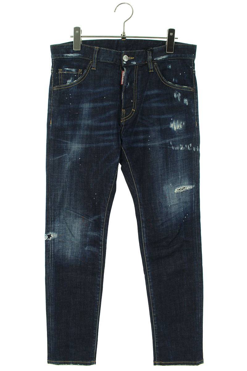 贅沢 DSQUARED2 ディースクエアード S74LB0679 BS99 中古 ウォッシュド