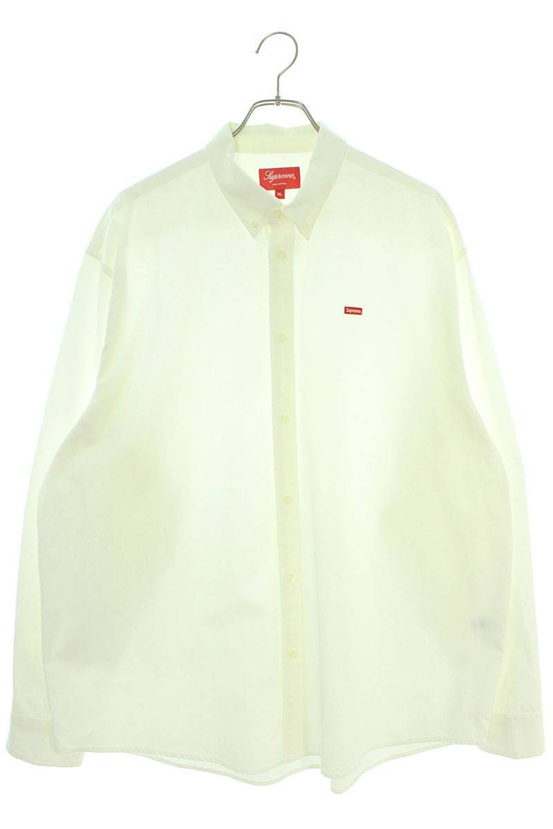 シュプリーム SUPREME サイズ:XL スモールボックスロゴ長袖シャツ 中古 OM10