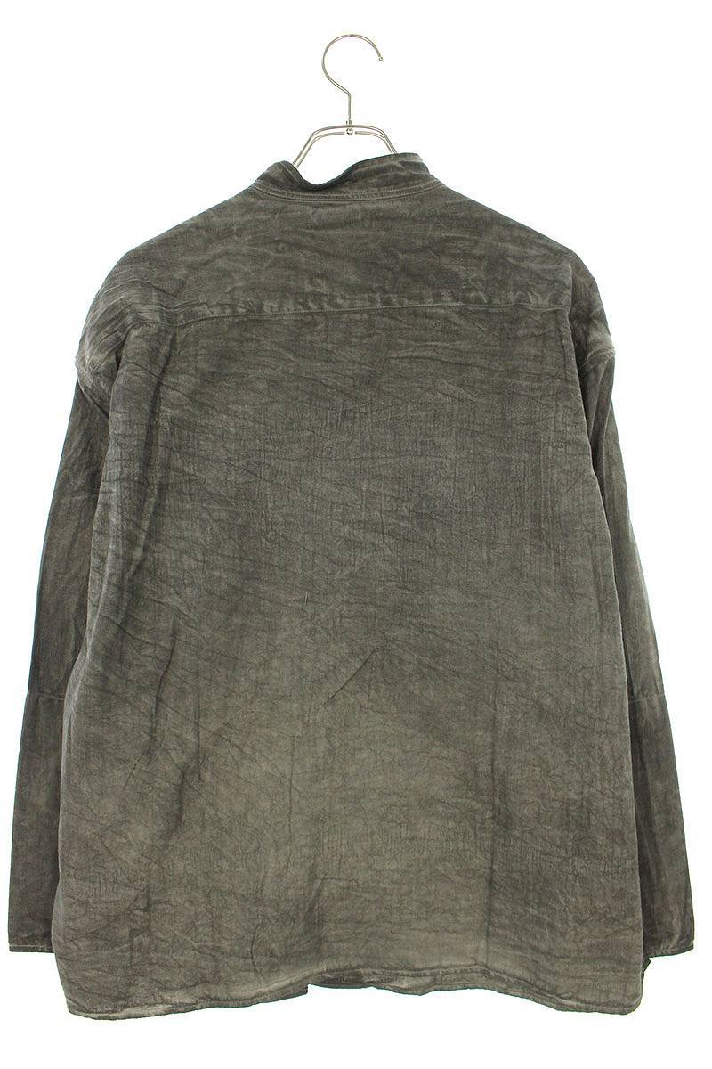 ヤマイ YAMAI Hand-woven Cotton Shirt サイズ:2 ハンドウーブン長袖シャツ 中古 BS99_画像2