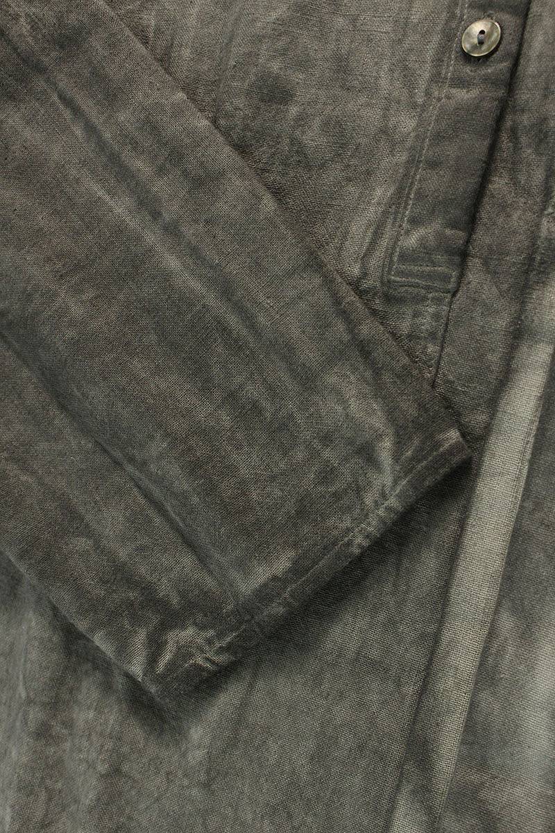 ヤマイ YAMAI Hand-woven Cotton Shirt サイズ:2 ハンドウーブン長袖シャツ 中古 BS99_画像5