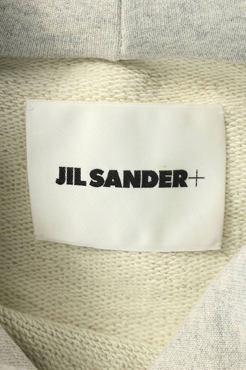ジルサンダー JILSANDER J47GU0002 サイズ:M ロゴプリントプルオーバーパーカー 新古品 SB01_画像3