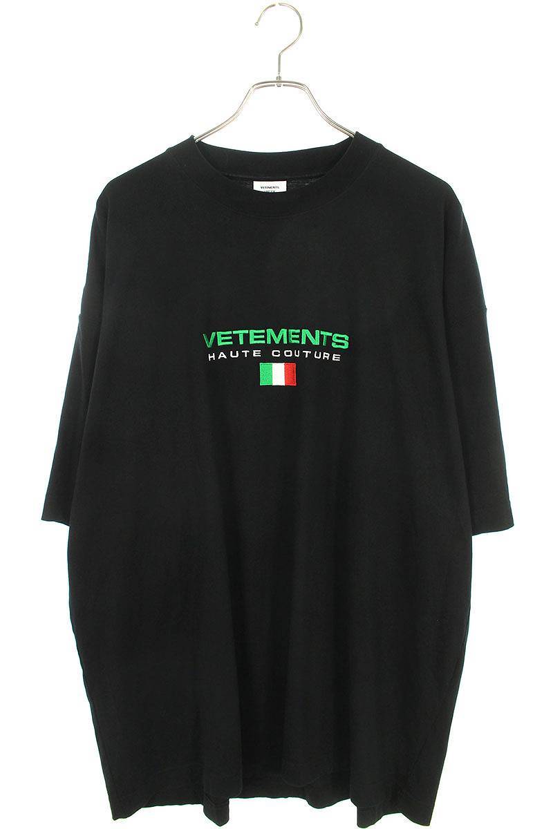 【500円引きクーポン】 サイズ:L UE52TR240B 20SS VETEMENTS ヴェトモン Haute SB01 中古 CoutureロゴTシャツ その他 【500円引きクーポン】 サイズ:L UE52TR240B 20SS VETEMENTS ヴェトモン Haute SB01 中古 CoutureロゴTシャツ その他