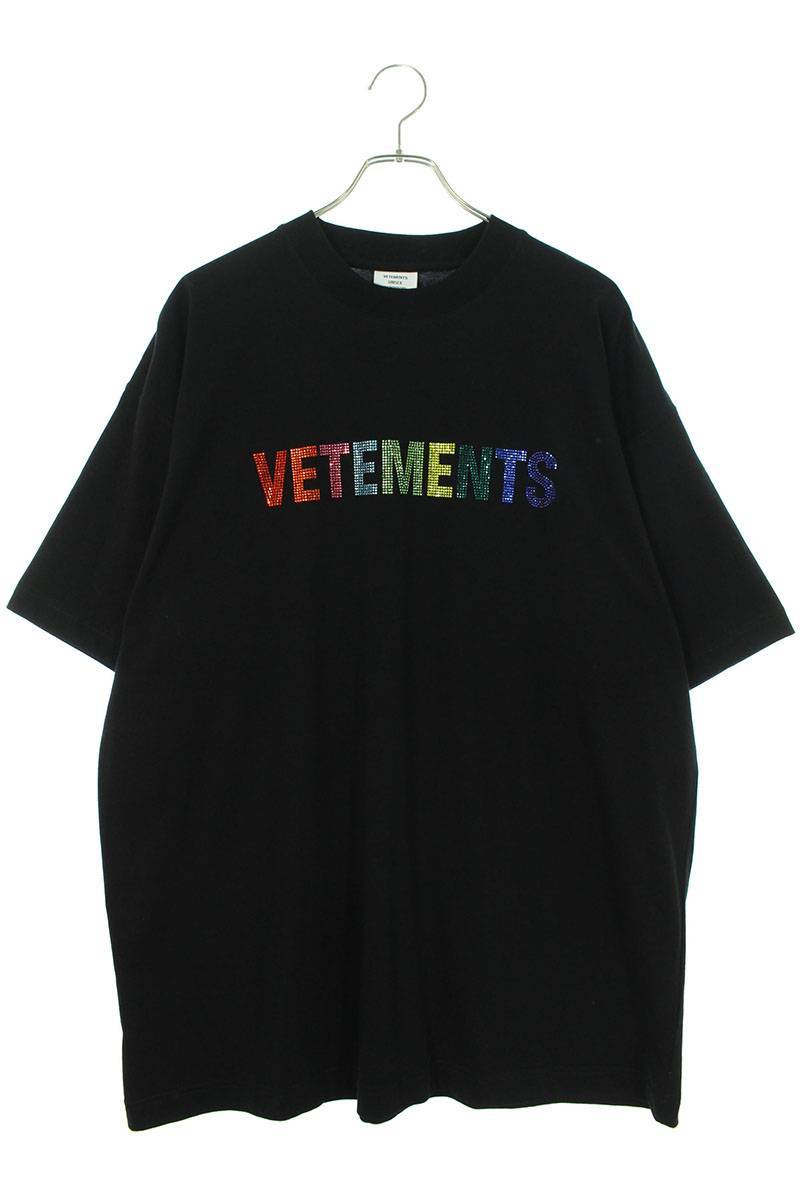 値引きする ヴェトモン OM10 中古 マルチクリスタルロゴTシャツ サイズ:XS UE52TR510B 22SS VETEMENTS その他 値引きする ヴェトモン OM10 中古 マルチクリスタルロゴTシャツ サイズ:XS UE52TR510B 22SS VETEMENTS その他