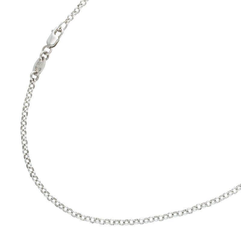 クロムハーツ Chrome Hearts NECKCHAIN R32/ロールチェーン32inch サイズ:32inch シルバーネックレス 中古 NO05