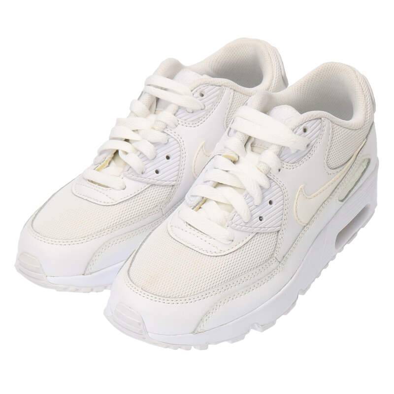 ナイキ NIKE AIR MAX 90 MESH GS 833418-100 サイズ:23cm エアマックス