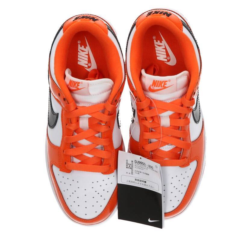 ナイキ NIKE WMNS Dunk Low Patent Orange/DJ9955-800 サイズ:23cm ダンク ロー パテントオレンジスニーカー 中古 BS99_画像6