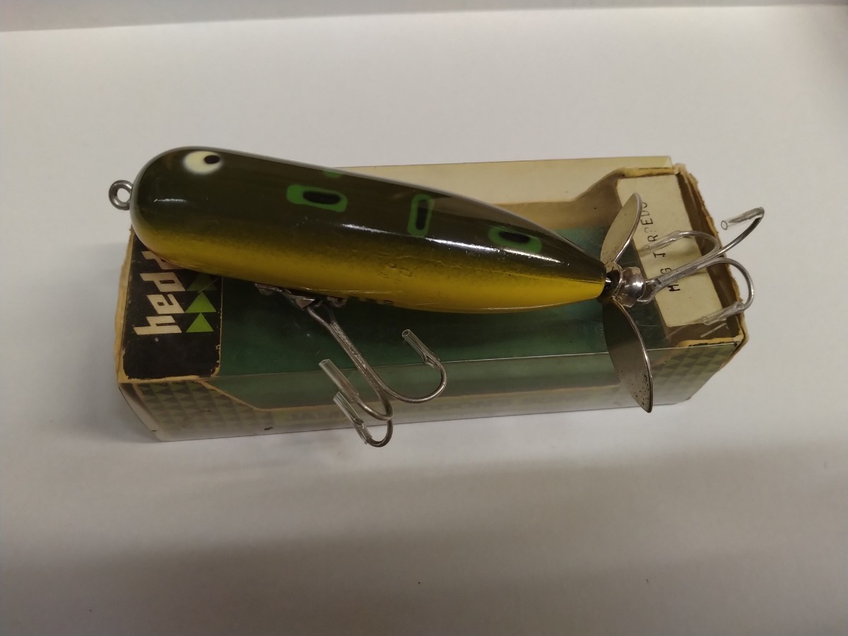 old heddon オールド ヘドン マグナムトーピード BFカラー 未使用美品