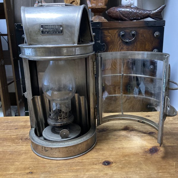 美品 日本船燈 ニッセン 灯油ランタン トーチランプ ヴィンテージ