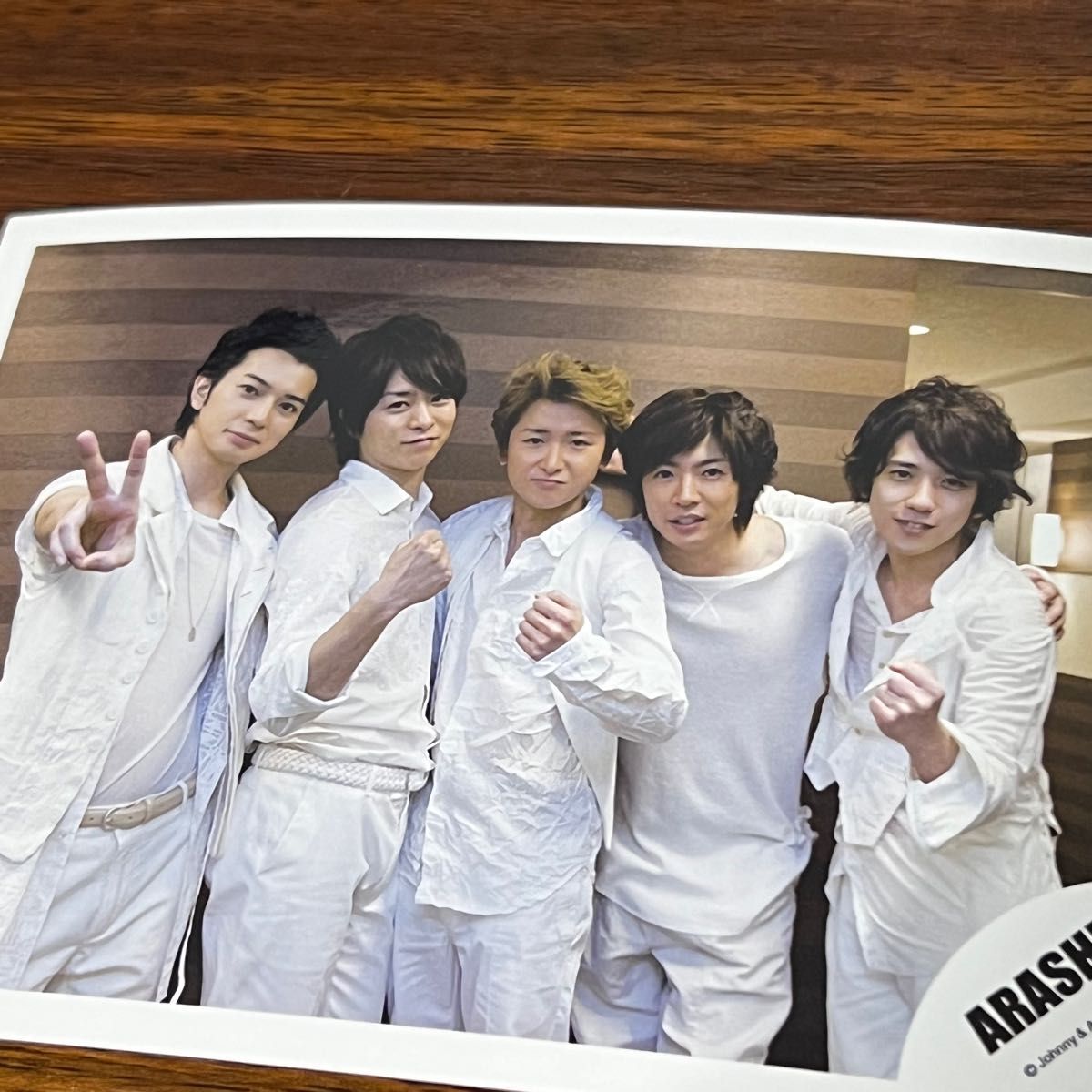 嵐】公式写真 集合 櫻井翔 大野智 松本潤 二宮和也 相葉雅紀 嵐】公式写真 集合 櫻井翔 大野智 松本潤 二宮和也 相葉雅紀