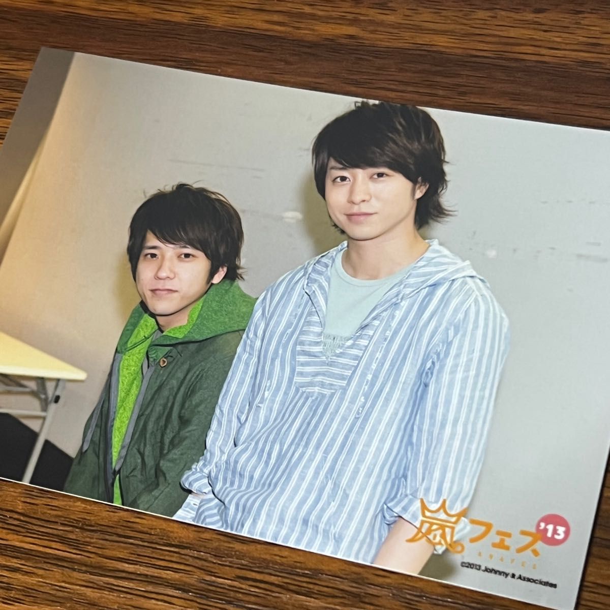 【嵐】公式写真 櫻井翔 二宮和也アラフェス ARASHI