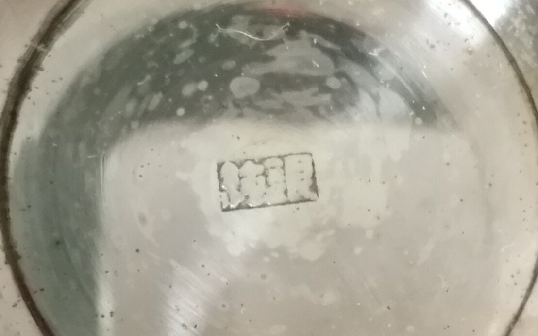 g_t G998 ☆純銀盃杯酒器純銀刻印総重量約22g 直径6cm/直径2.2cm 銀