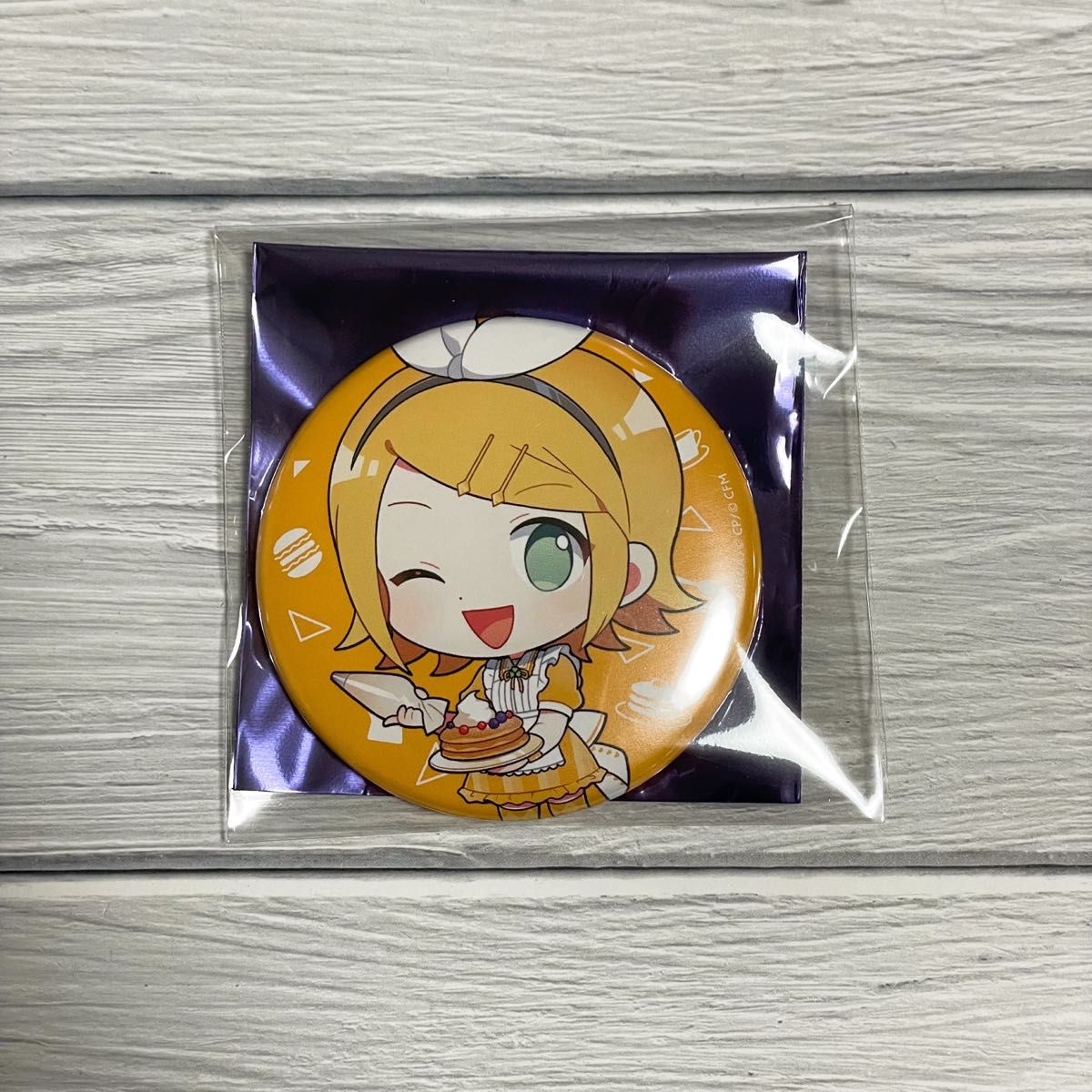 プロセカ 天馬 咲希 鏡音 リン 缶バッジ - アニメグッズ