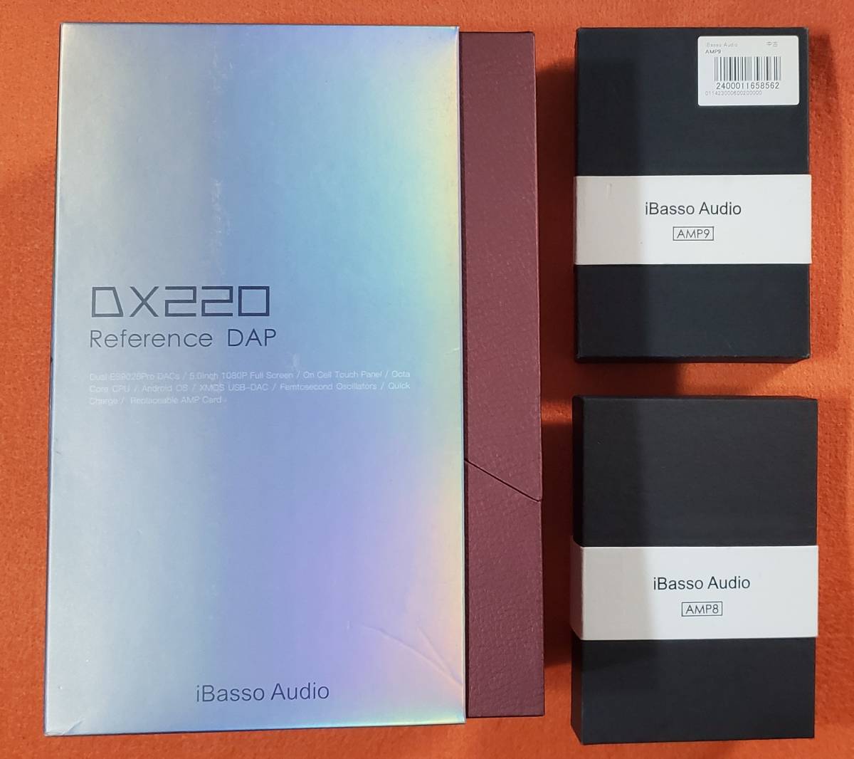 iBasso audio DX220 DAP アイバッソオーディオ+AMP8 AMP9_画像3