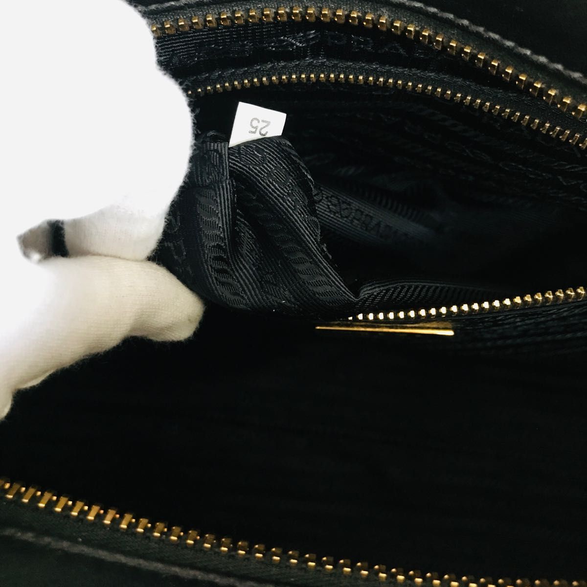 新品同様 極美品 PRADA プラダ ミニボストンバッグ 2wayショルダー