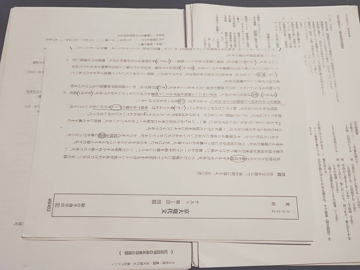 駿台 22年度最新版 夏期・冬期 京大現代文 松本孝子先生 駿台 22年度最新版 夏期・冬期 京大現代文 松本孝子先生