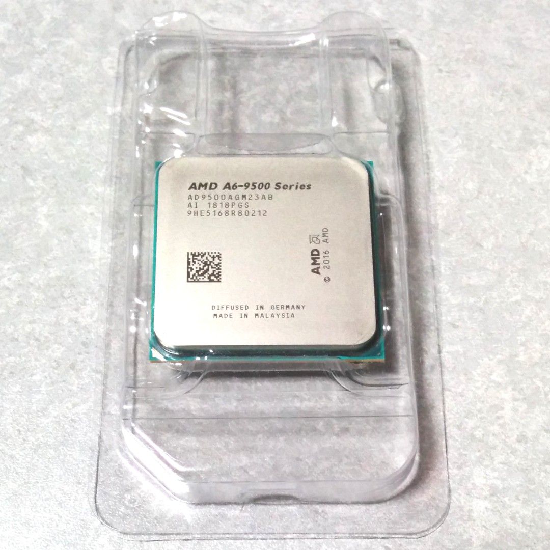 AMD A6-9500 Radeon-GPU内蔵APU AM4-CPU 2C2T Bristol Ridge｜PayPayフリマ