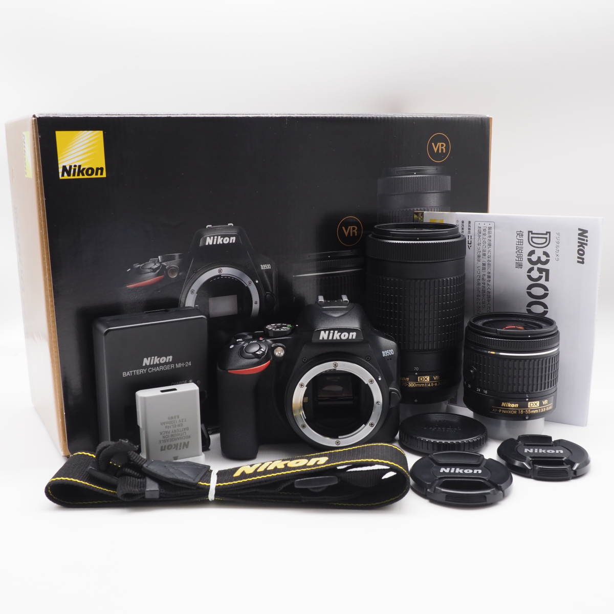 いラインアップ Nikon ☆新品級☆ ニコン D3500WZ ダブルズームキット